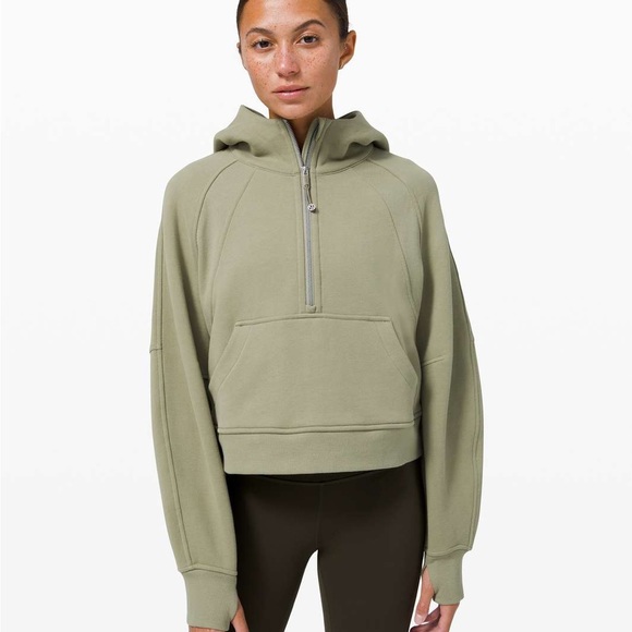 lululemon athletica Tops Lululemon Oversized 4 Zip Scuba Hoodie